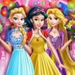 Постер игры День Рождения Принцессы | Princess Birthday Party